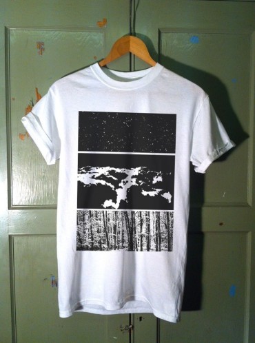 Black and White T Shirt Design